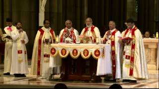 SyroMalabar Major Archbishop Mar George Cardinal Alencherry Melbourne visit December 2012 [upl. by Ahsiuqat609]