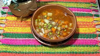 CÓMO HACER PICADILLO CALDOSITO  RECETA BÁSICA PARA PRINCIPIANTES [upl. by Arodaeht706]