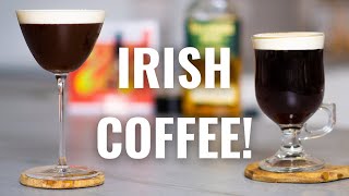 IRISH COFFEE Hot vs Cold [upl. by Aihsinat]