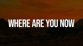 Where Are You Now Lyrics  Lost Frequencies Jonas Blue Clean Bandit [upl. by Lorie]