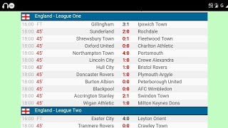 TODAYS FOOTBALL RESULTS LIVE Now  FROM LIVESCORE [upl. by Ewall429]