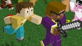 Minecraft Mini Games  Skywars with The Crew Crewniversecom [upl. by Aifos1]