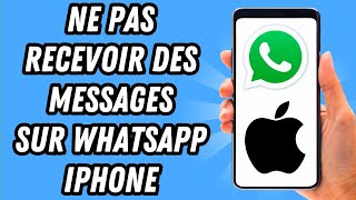 Comment ne pas recevoir des messages sur Whatsapp iPhone GUIDE COMPLET [upl. by Nonnerb]