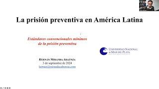 LA PRISION PREVENTIVA EN AMERICA LATINA [upl. by Nirak]