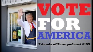 VOTE FOR AMERICA  Friends of Zeus podcast 193 [upl. by Arualana244]