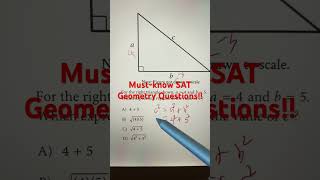 MustKnow SAT Geometry Questions  Top Tip for Succes maths satmathhacks geography trigonometry [upl. by Francene]