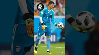 What arm strength he is Lets remember Alireza Beiranvands recordbreaking 61meter pass [upl. by Anitsyrc823]