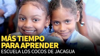 quotAprenderemos másquot estudiantes de Los Cocos de Jacagua al recibir escuela [upl. by Noiek]