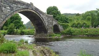 Llanrwst Pont Fawr Bridge [upl. by Murrell]