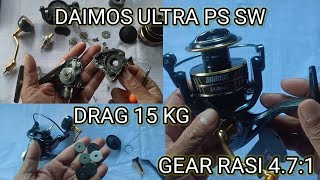 REEL DAIDO DAIMOS ULTRA PS SW SOLUSI MANCING JIGGING DAN BOTTOM FISHING LEBIH RINGAN [upl. by Cartwright96]