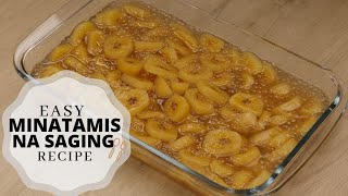 Minatamis na Saging Recipe [upl. by Notla]