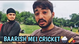 Baarish Mei Khelne aa Gye⛈️🏏Saksham Kawatra [upl. by Skip]