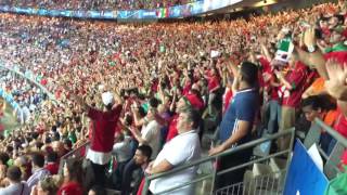 Euro 2016 Final Portugal x France last 3 minutes of extra time [upl. by Iow]