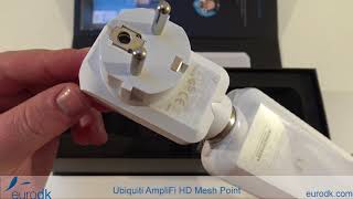 Ubiquiti AmpliFi HD Mesh Point AFiPHD QUICK UNBOXING amp SPECIFICATIONS 4K [upl. by Enoitna]