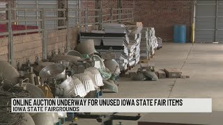 Iowa State Fair Surplus Liquidation Online Auction [upl. by Derfliw]