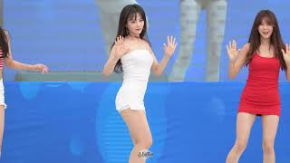 4K 190803 클라썸 미리 직캠 Clawsome Focus Shake it 씨스타SISTAR Fancam By JJaGa DMZ 평화이음 콘서트 철원 동 [upl. by Brittany]