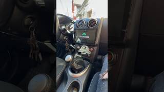 Install Android gps radio Nissan Qashqai j10 2010 4GB RAM CarPlay with Bose system shorts [upl. by Anaed]