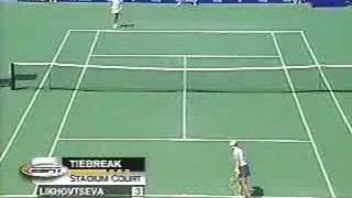 Monica Seles vs Elena Likhovtseva 2 of 2 [upl. by Enneira]