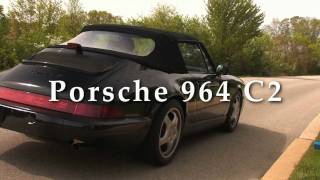 Porsche 964 C2 with Fabspeed Sport Headers Muffler Bypass [upl. by Akcinat]