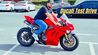 DUCATI PANIGALE V4S Test Drive VlogUrduHindi [upl. by Iderf]