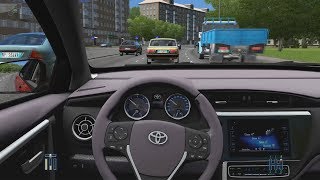 City Car Driving  Toyota Corolla 2017  City Drive [upl. by Fevre679]