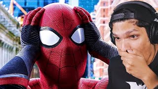 SPIDERMAN NO WAY HOME OFFICIAL TRAILER REACTION FT TOM HOLLAND [upl. by Ail]