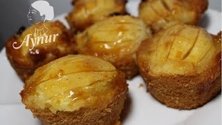 Muffin Rezept einfach und schnell mit Apfel Elmali Muffin Tarifi Leckere Muffins [upl. by Bajaj211]