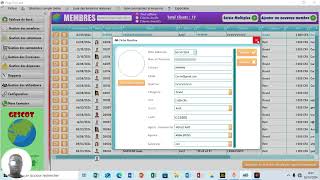 Présentation de lapplication de gestion de cotisation dénommée GesCot [upl. by Nobel]