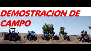 DEMOSTRACION DE TRACTORES NEW HOLLAND amp CASE IH VALLE DEL YAQUISONORA 🚜🇲🇽🌵🌞🍉🌾🍇🌽 [upl. by Reprah]