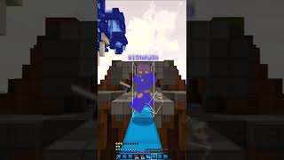 Minecraft Combo BlocksMC minecraft minemen pvp combo hacker bedwars gaming hit cheat yt [upl. by Magulac]