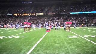 New Orleans Saints Cheerleaders  Party Rock Anthem [upl. by Hashimoto]