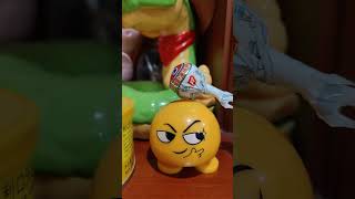 Bouncing Smirky Emoji asmr toys viralvideo youtubeshorts shortsviral shortsfeed [upl. by Aiem497]