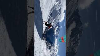 Wingardium Leviosa speedriding ski skiing travel mountains paragliding [upl. by Attennaj]