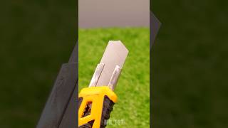 Be sure to remember this trick How can you easily break the blade of a utility knife shorts [upl. by Siulegroj846]