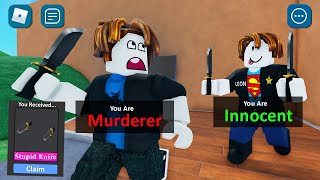 MURDER MYSTERY 2 FUNNY MOMENTS MM2 MEMES 4 [upl. by Romito]