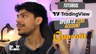 Cómo operar la ZERO Account de Uprofit en Tradingview 2024 [upl. by Bittencourt]