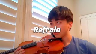 Anan Ryoko  Refrain  Violin Cover [upl. by Conrade18]