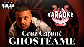 Cruz Cafuné  GHOSTÉAME  KARAOKE INSTRUMENTAL LETRALYRICS  Orpheon Music [upl. by Drahsar]