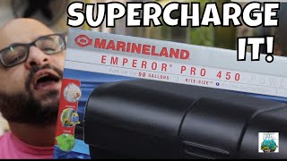 How to SUPERCHARGE your Marineland HOB [upl. by Etnecniv]