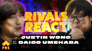 Justin amp Daigo Revisit Their Iconic Showdown  Rivals React [upl. by Ahsai]