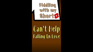 Cant Help Falling In Love  Play Along Violin  Shorts [upl. by Page]