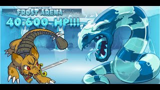 Neopets Battledome  1P Snowager  Mighty Difficulty Hard 40600 HP [upl. by Nnayt388]