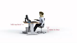 Video ergonomie au bureau [upl. by Kaile]