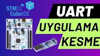 UART Interrupt ile Receive ve Transmit Uygulaması  Ders 30 [upl. by Maynord]