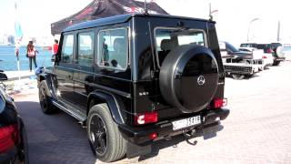 G65 AMG V12 Biturbo MercedesBenz black [upl. by Rockel278]