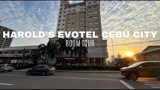 Harold’s Evotel Cebu City Room Tour  Where to Stay in Cebu City [upl. by Elinore]