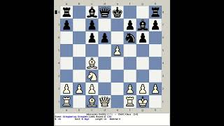 Jakovenko Dmitrij vs Diehl Klaus  St Ingbert Chess Open 1995 Germany [upl. by Greenfield]