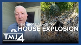 Neighbors react to home explosion in rural Walworth County [upl. by Eiboh]