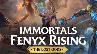 Hephaistoss Trial of Blessing  Immortals Fenyx Rising The Lost Gods OST  Gareth Coker [upl. by Eerehc]