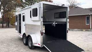 Trailer Country LLC  2025 Adam Julite Warmblood  Camper Doors [upl. by Haliak]